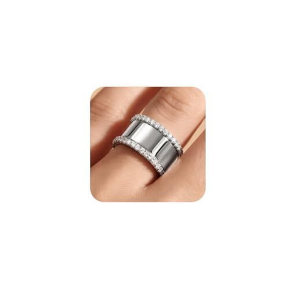 9639 3-Pack Stacking Rings for Oura Ring Gen 3 & Gen 4 – 18K Gold & Silver